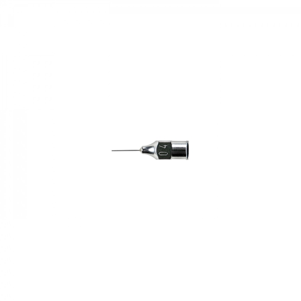 Thin, straight cannula