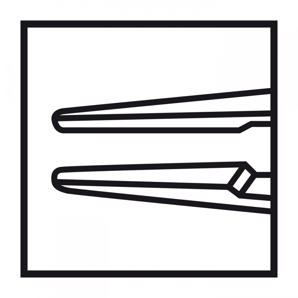 Straight Troutman forceps