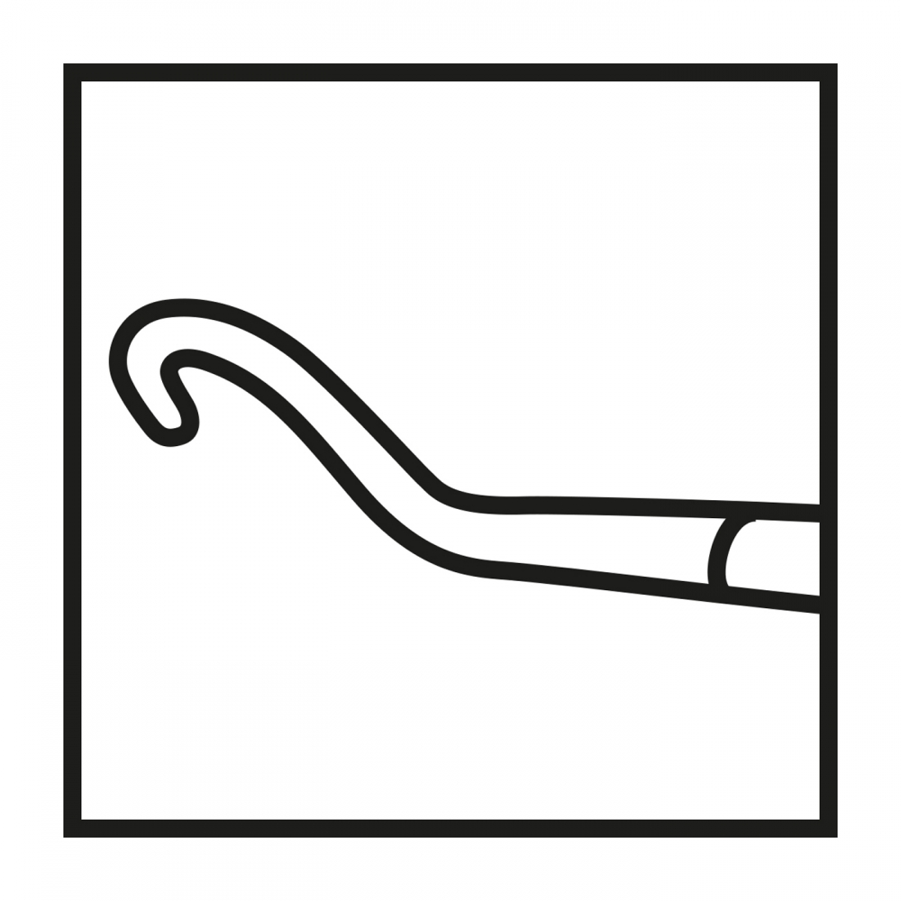 Burtin double-iris hook