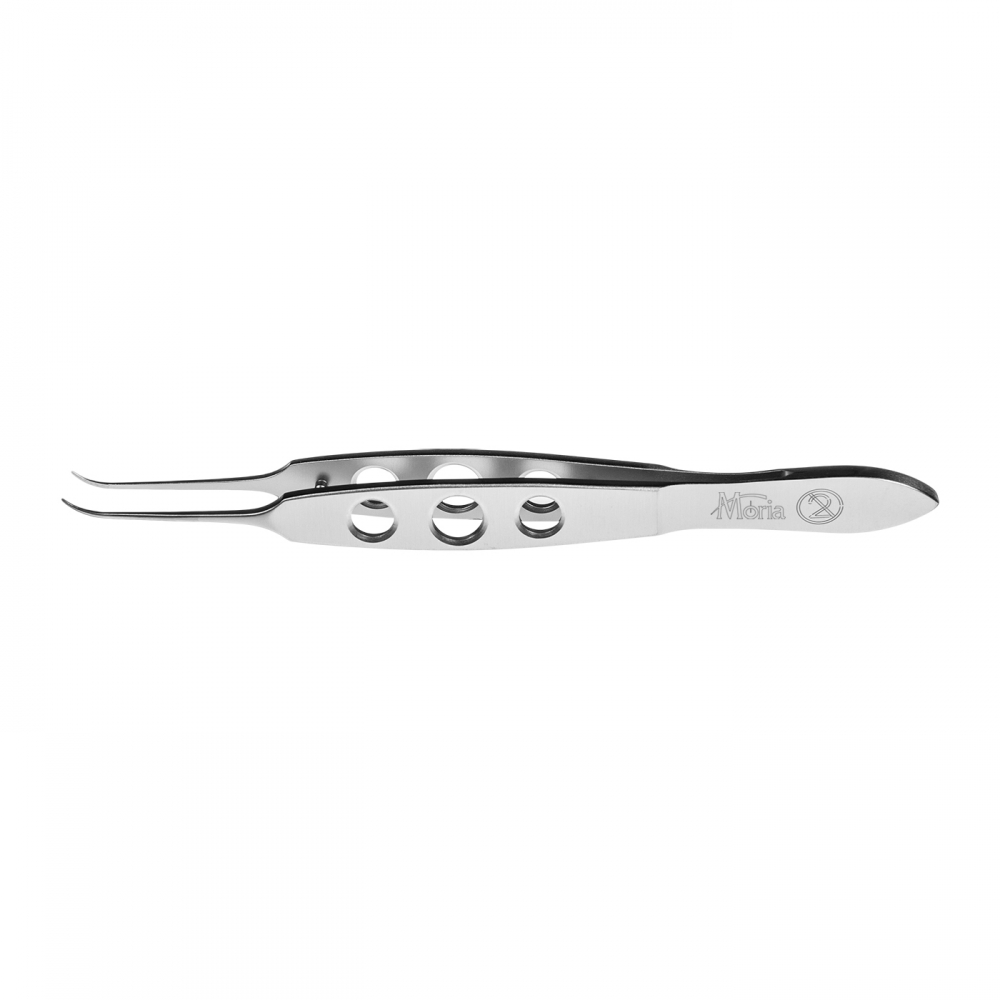 Curved flat forceps