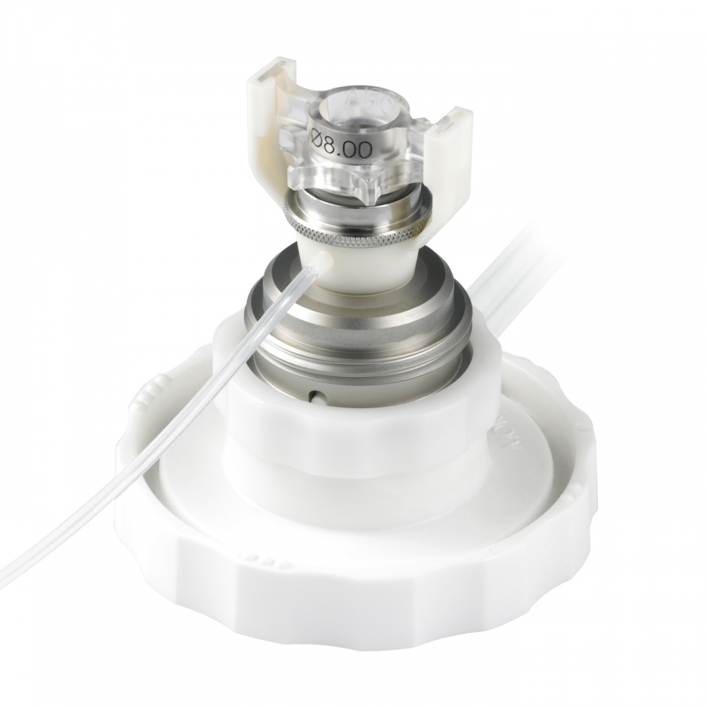 Single-use artificial chamber for single-use trephines